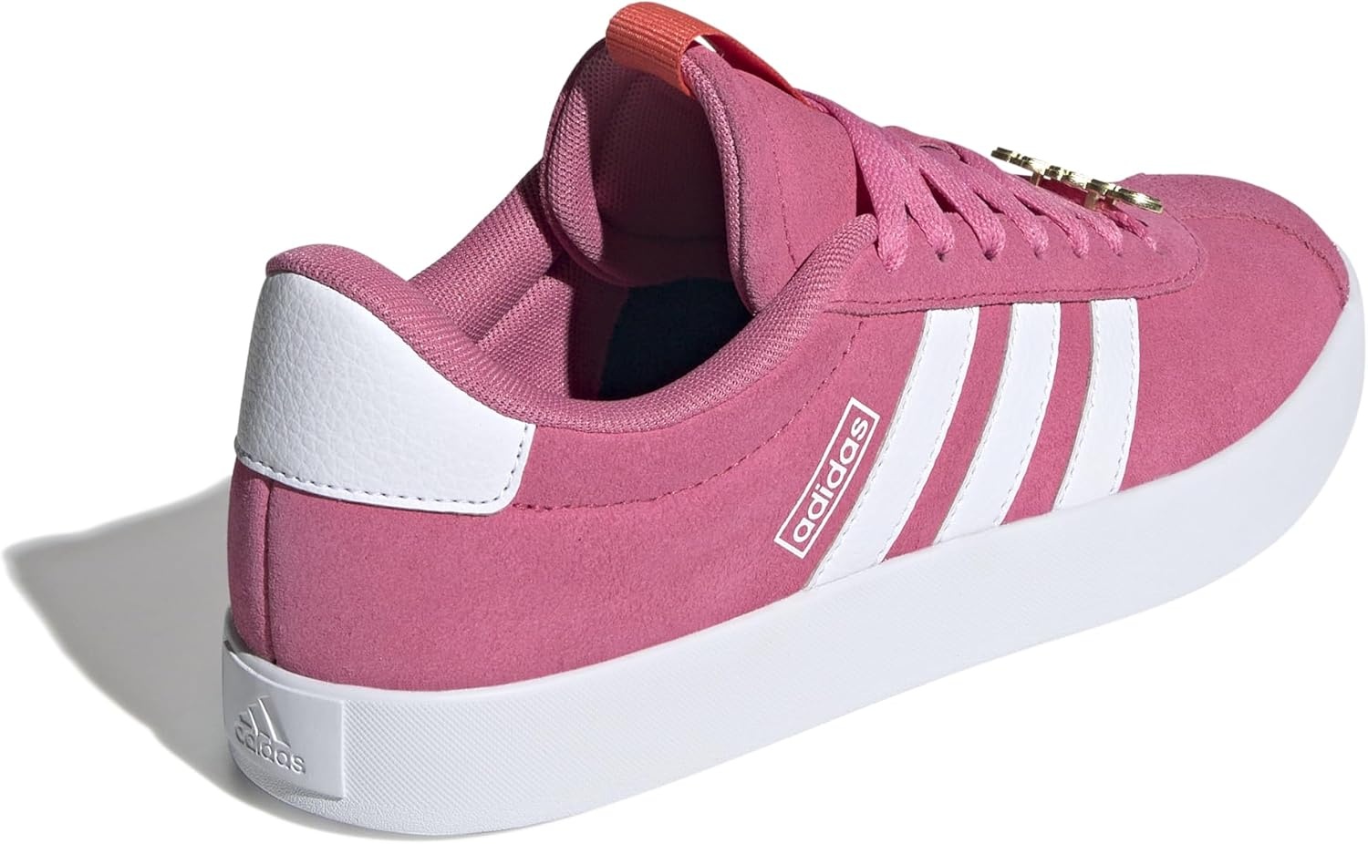 image:imageadidas Womens VL Court 30 SneakerPink FusionWhiteBright Red
