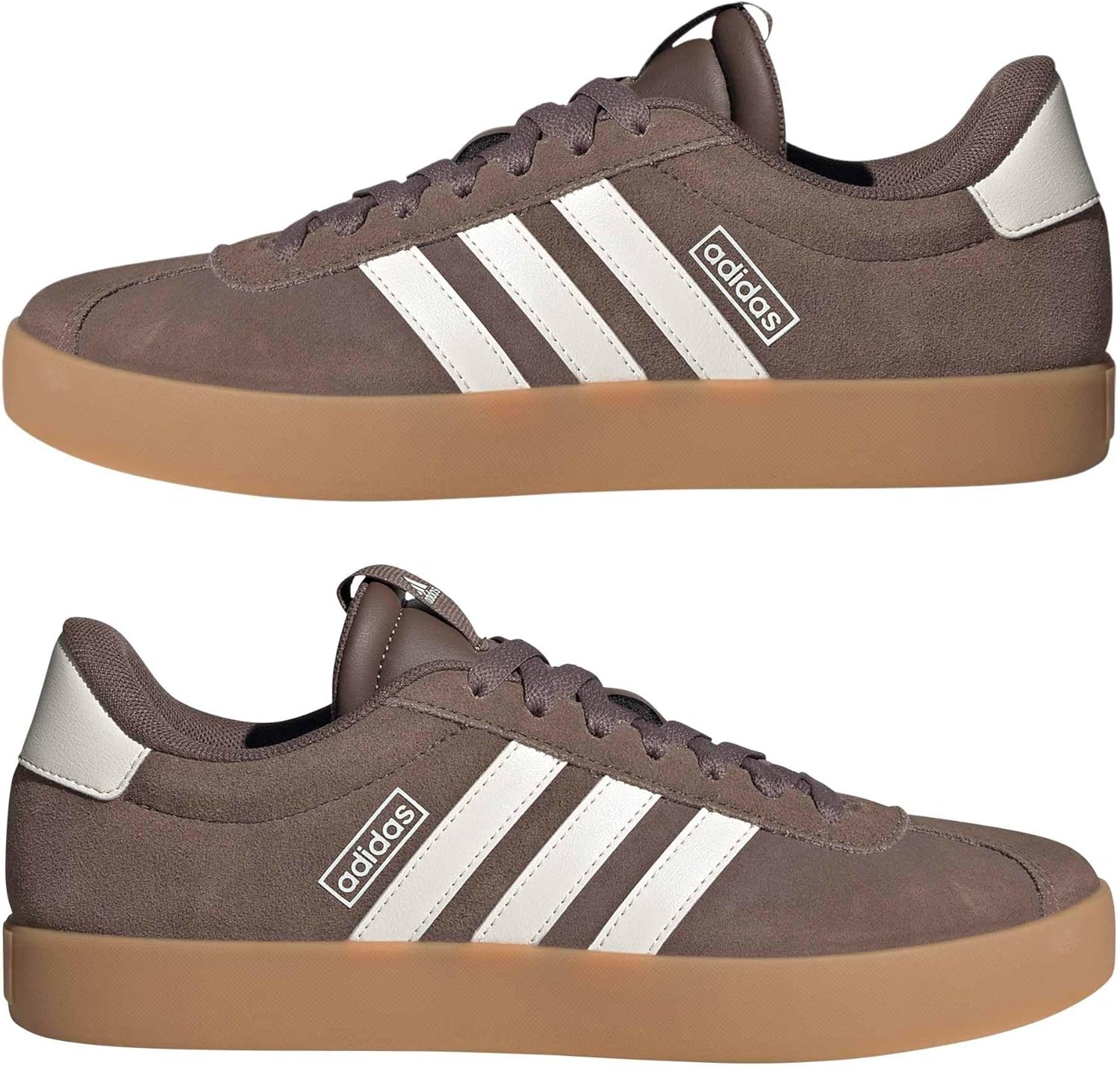image:imageadidas Womens VL Court 30 SneakerPreloved BrownChalk WhiteGum