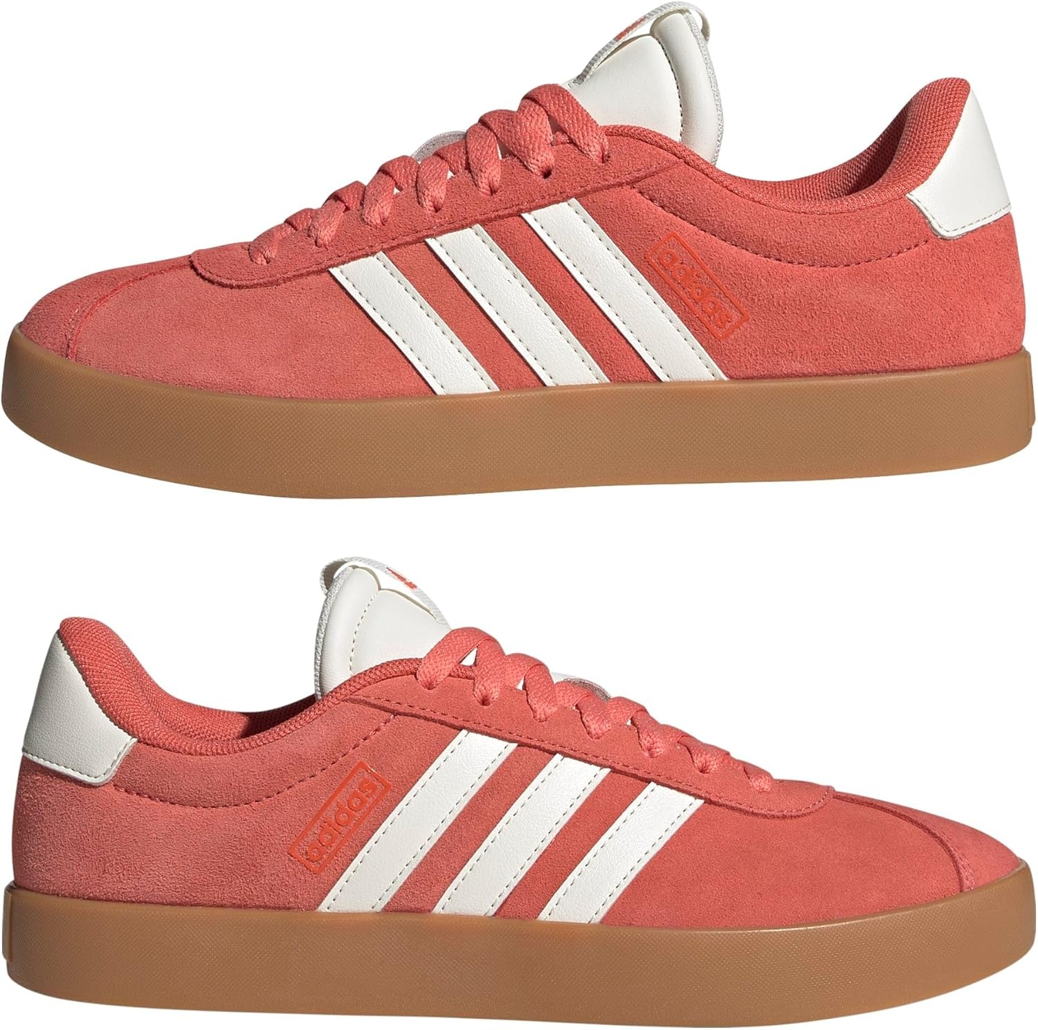 image:imageadidas Womens VL Court 30 SneakerPreloved ScarletWhiteBright Red
