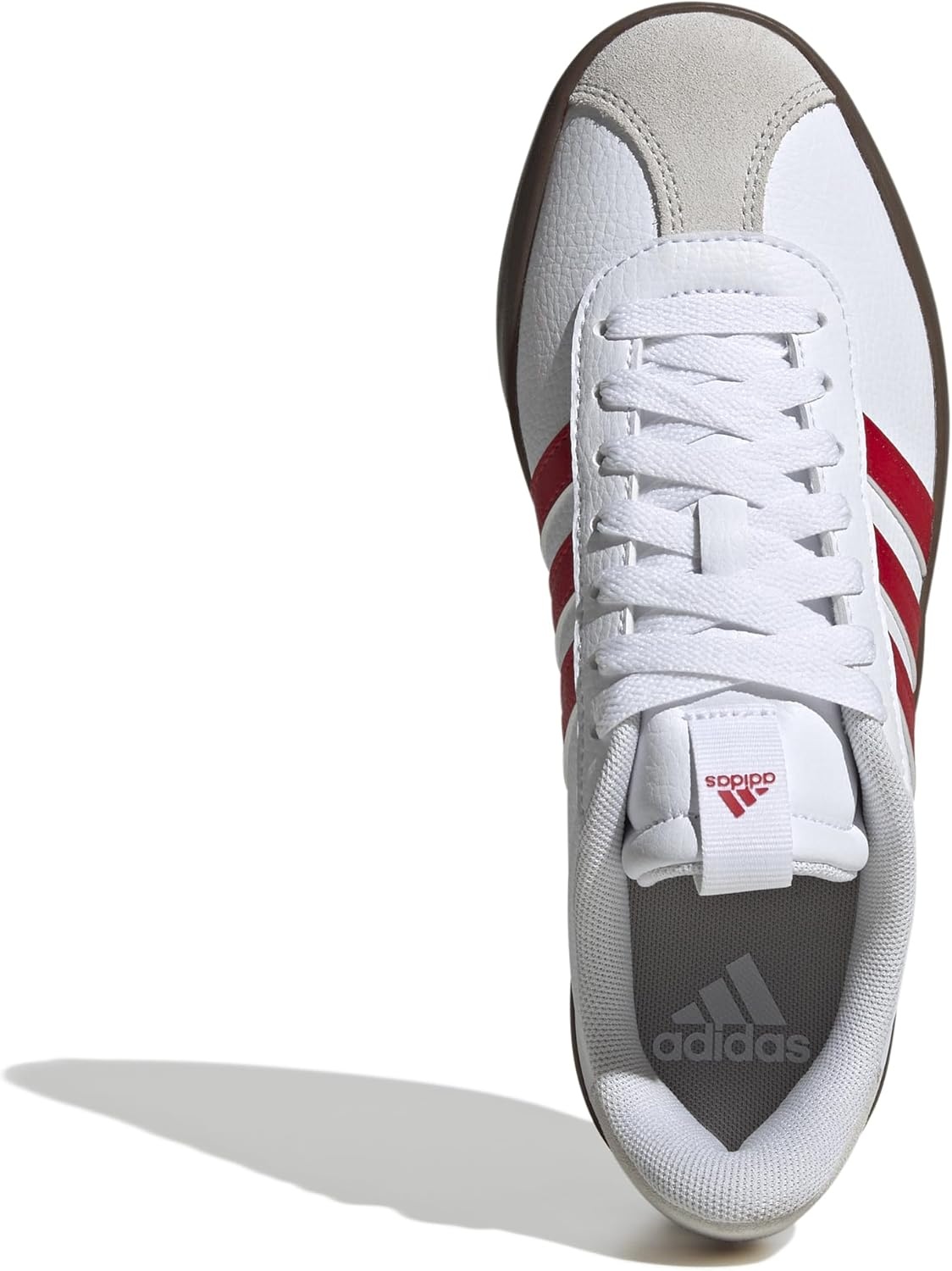 image:imageadidas Womens VL Court 30 SneakerWhiteBetter ScarletGum