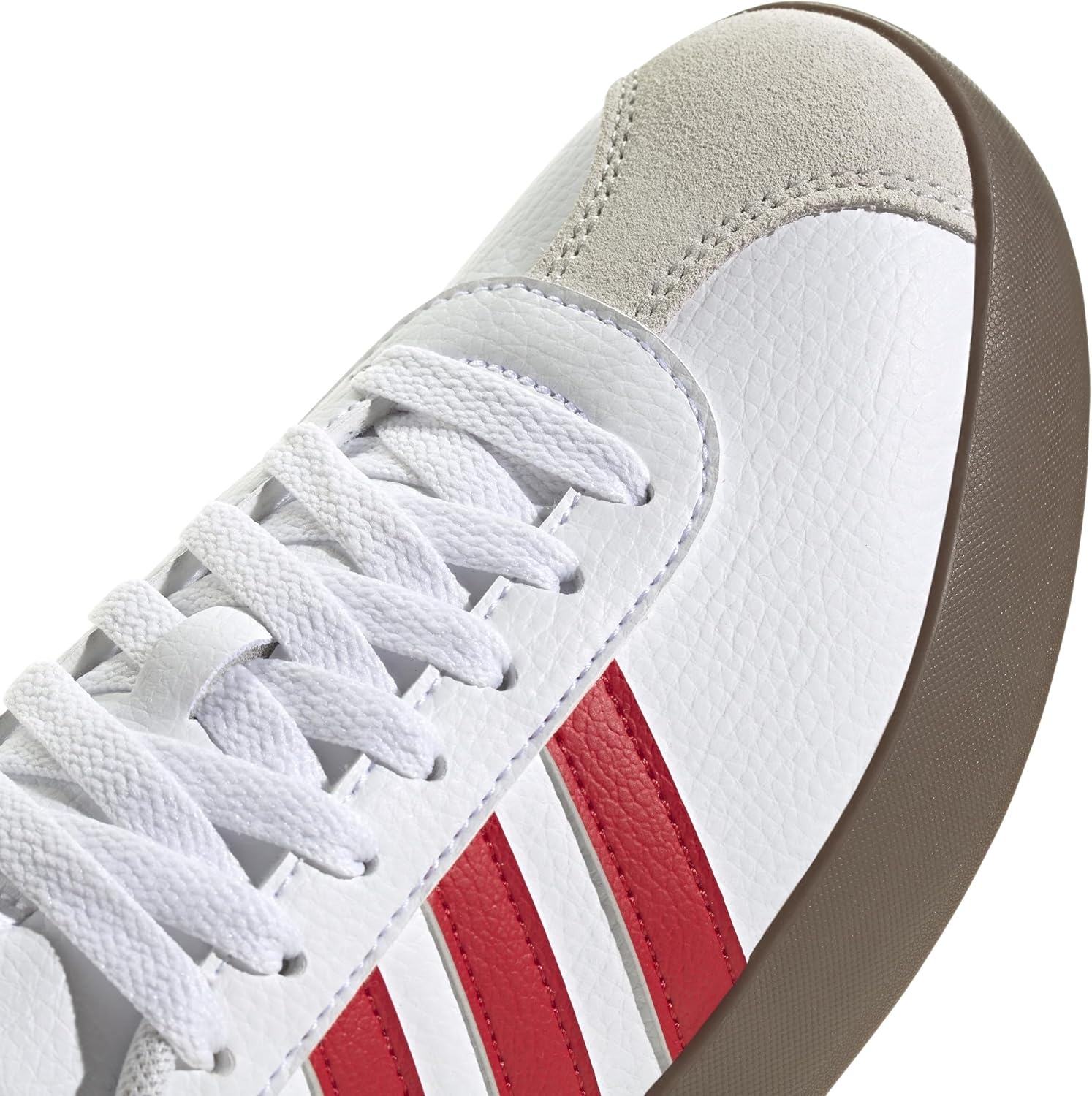 image:imageadidas Womens VL Court 30 SneakerWhiteBetter ScarletGum
