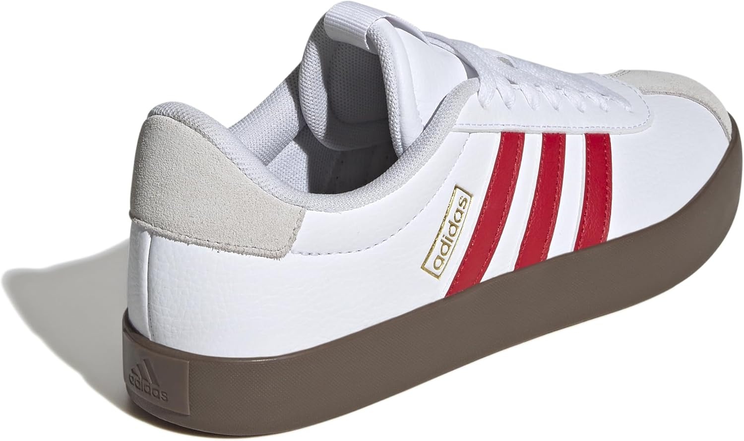 image:imageadidas Womens VL Court 30 SneakerWhiteBetter ScarletGum
