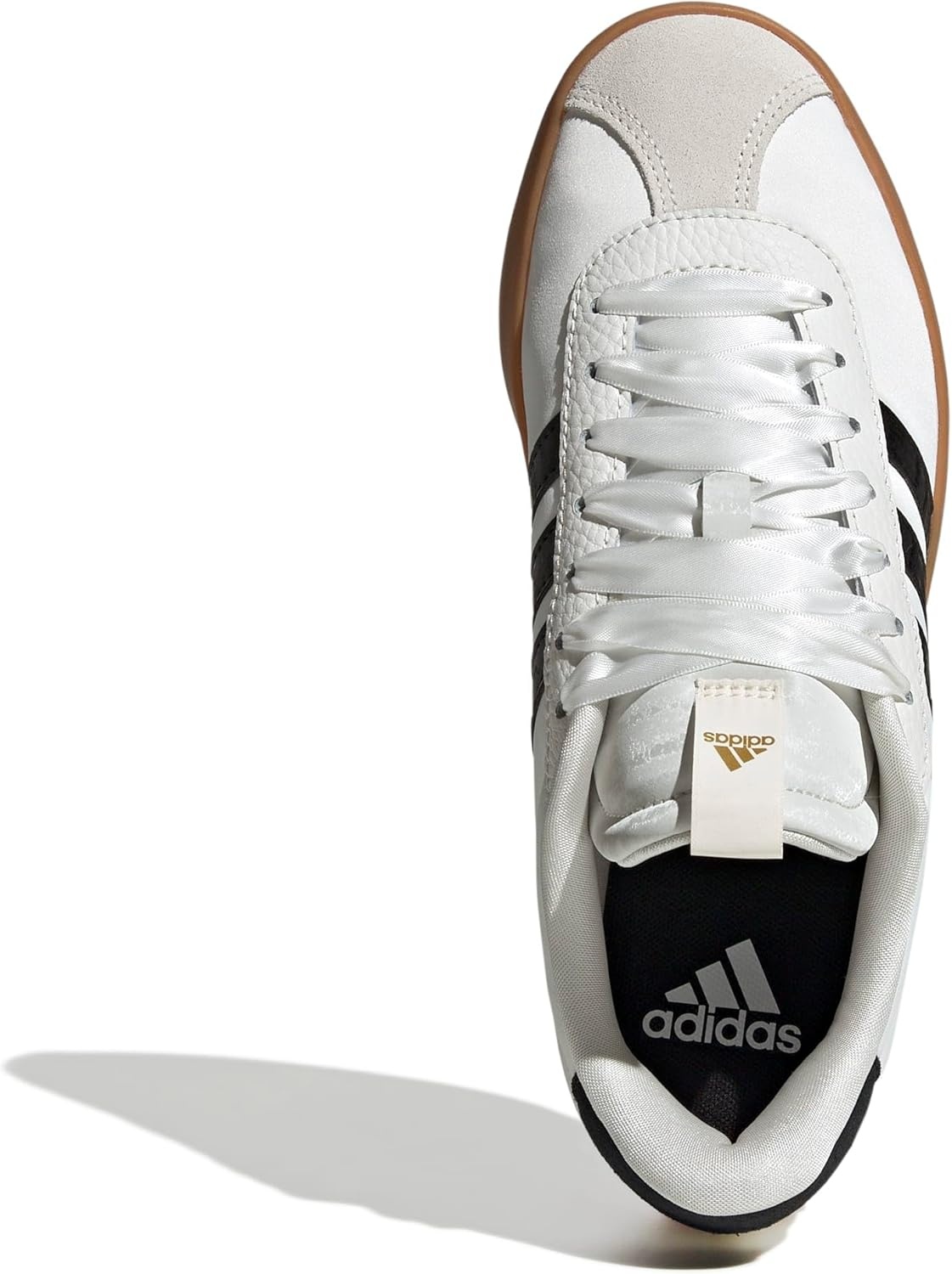 image:imageadidas Womens VL Court 30 SneakerWhiteBlackGold Metallic