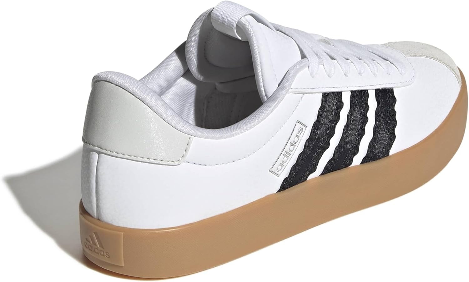 image:imageadidas Womens VL Court 30 SneakerWhiteBlackOrbit Grey