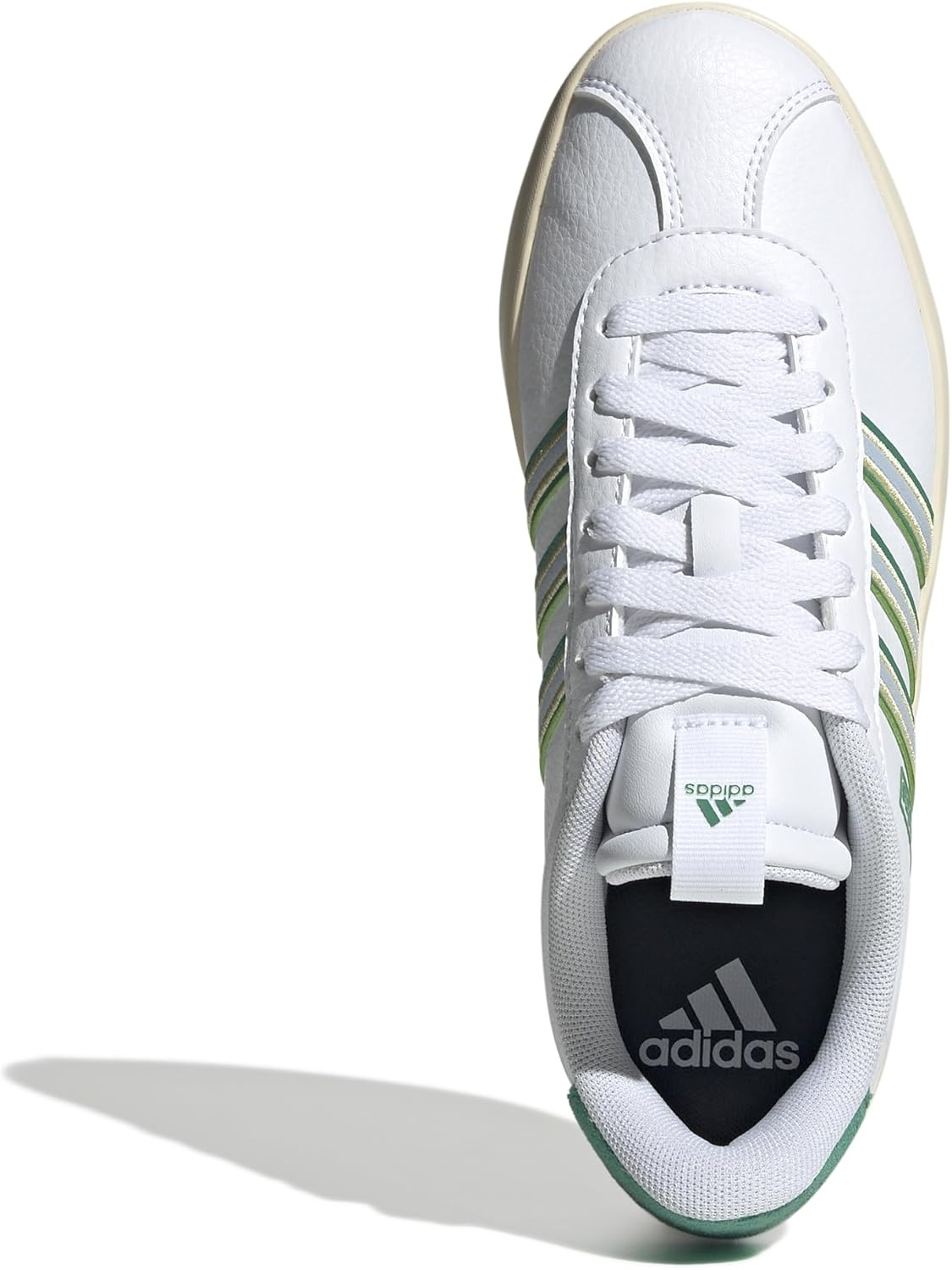 image:imageadidas Womens VL Court 30 SneakerWhiteBlueSemi Court Green