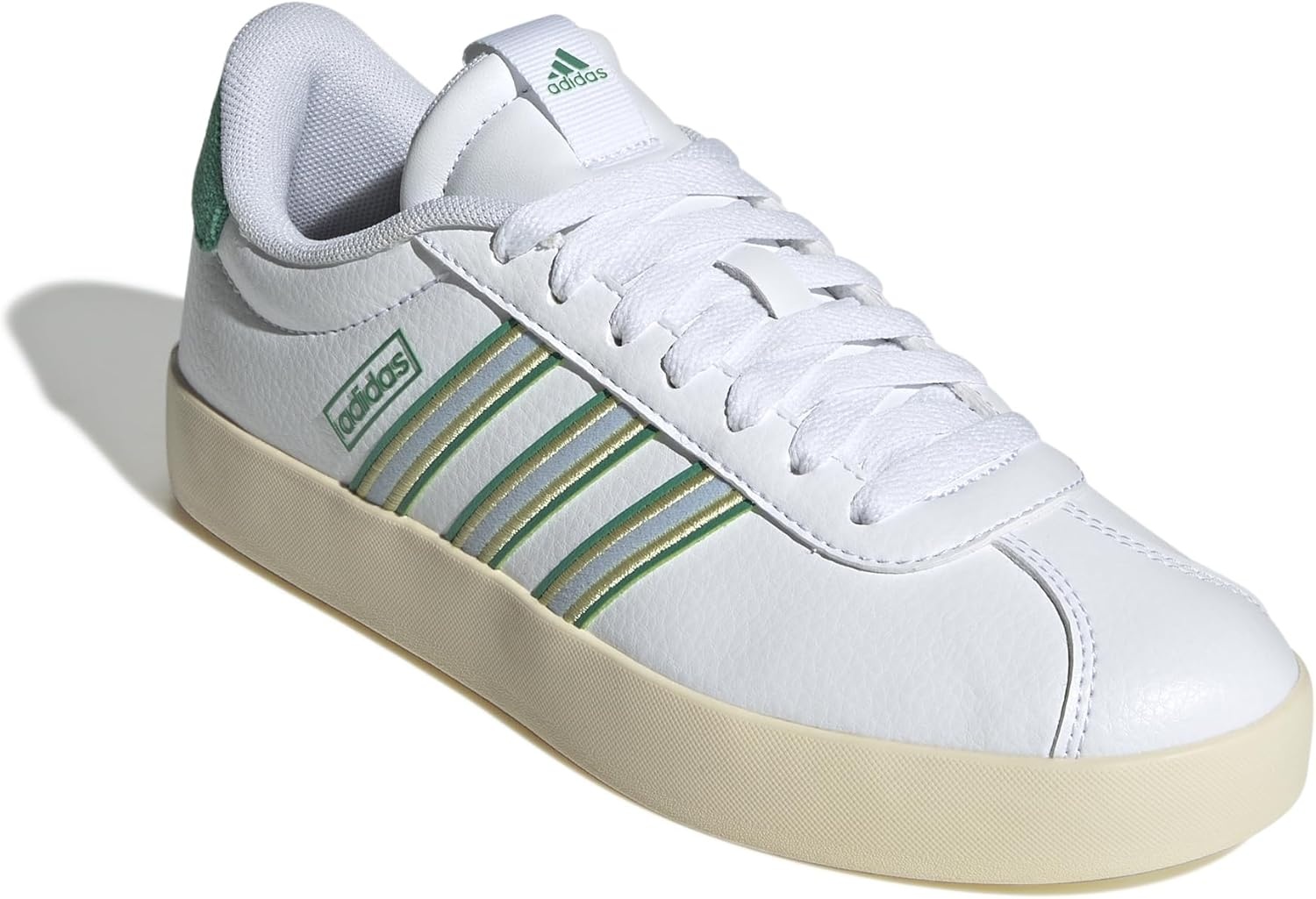 image:imageadidas Womens VL Court 30 SneakerWhiteBlueSemi Court Green