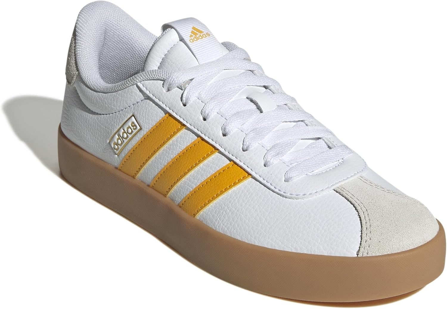 image:imageadidas Womens VL Court 30 SneakerWhiteCrew YellowGrey