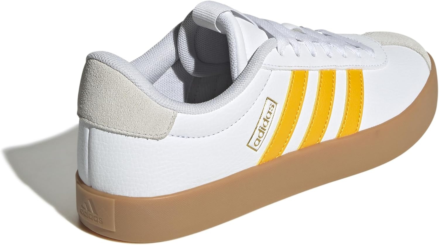 image:imageadidas Womens VL Court 30 SneakerWhiteCrew YellowGrey