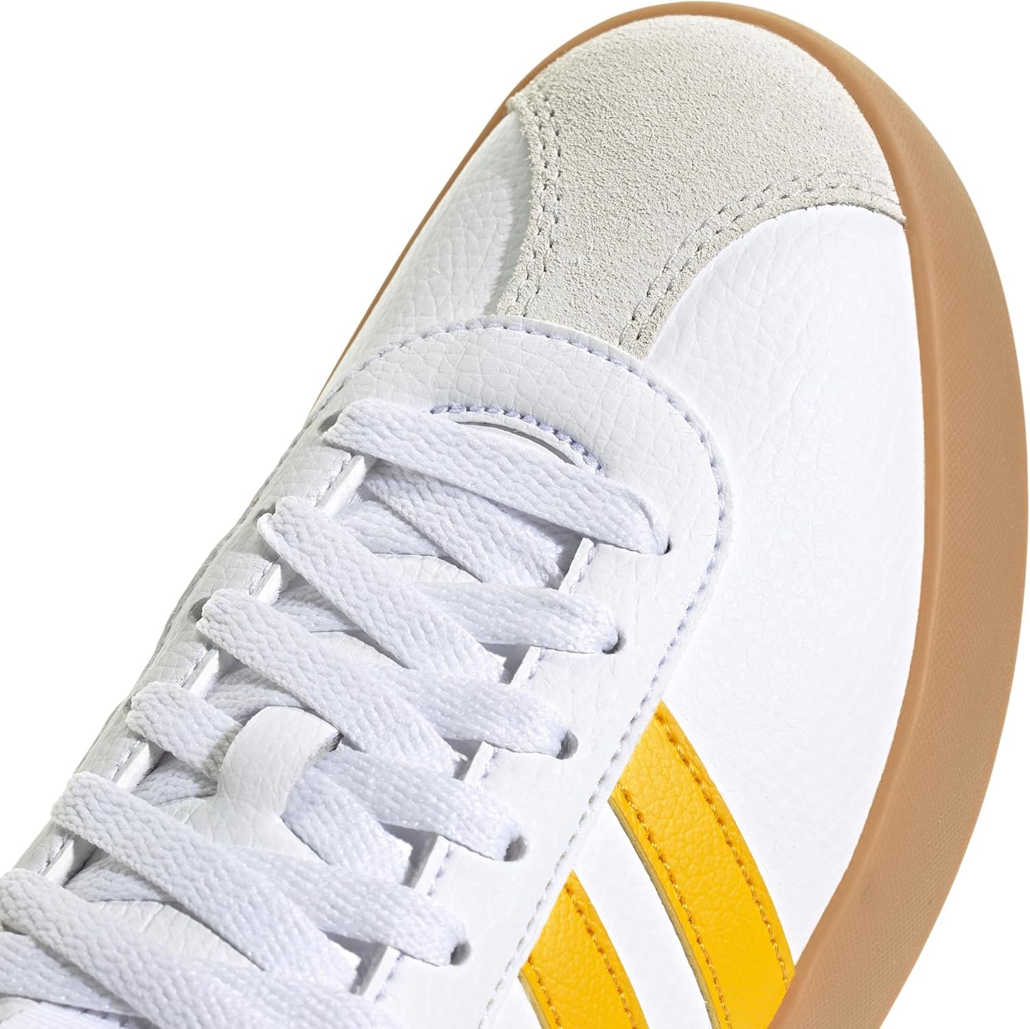 image:imageadidas Womens VL Court 30 SneakerWhiteCrew YellowGrey