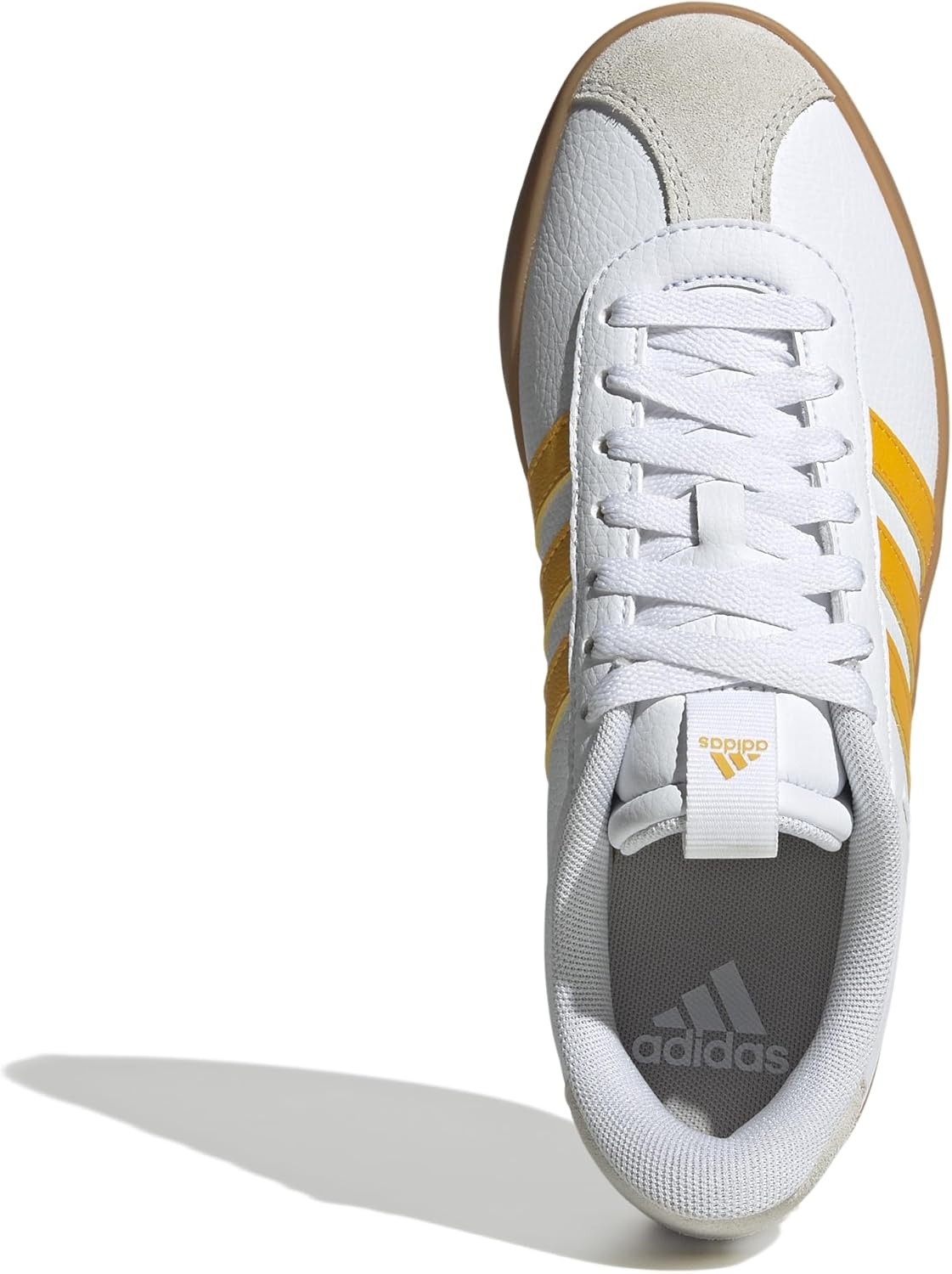 image:imageadidas Womens VL Court 30 SneakerWhiteCrew YellowGrey
