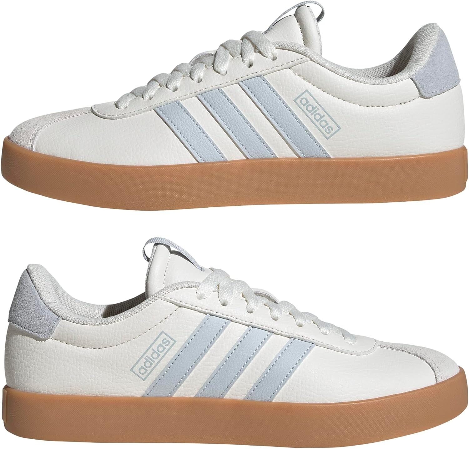 image:imageadidas Womens VL Court 30 SneakerWhiteHalo BlueGum