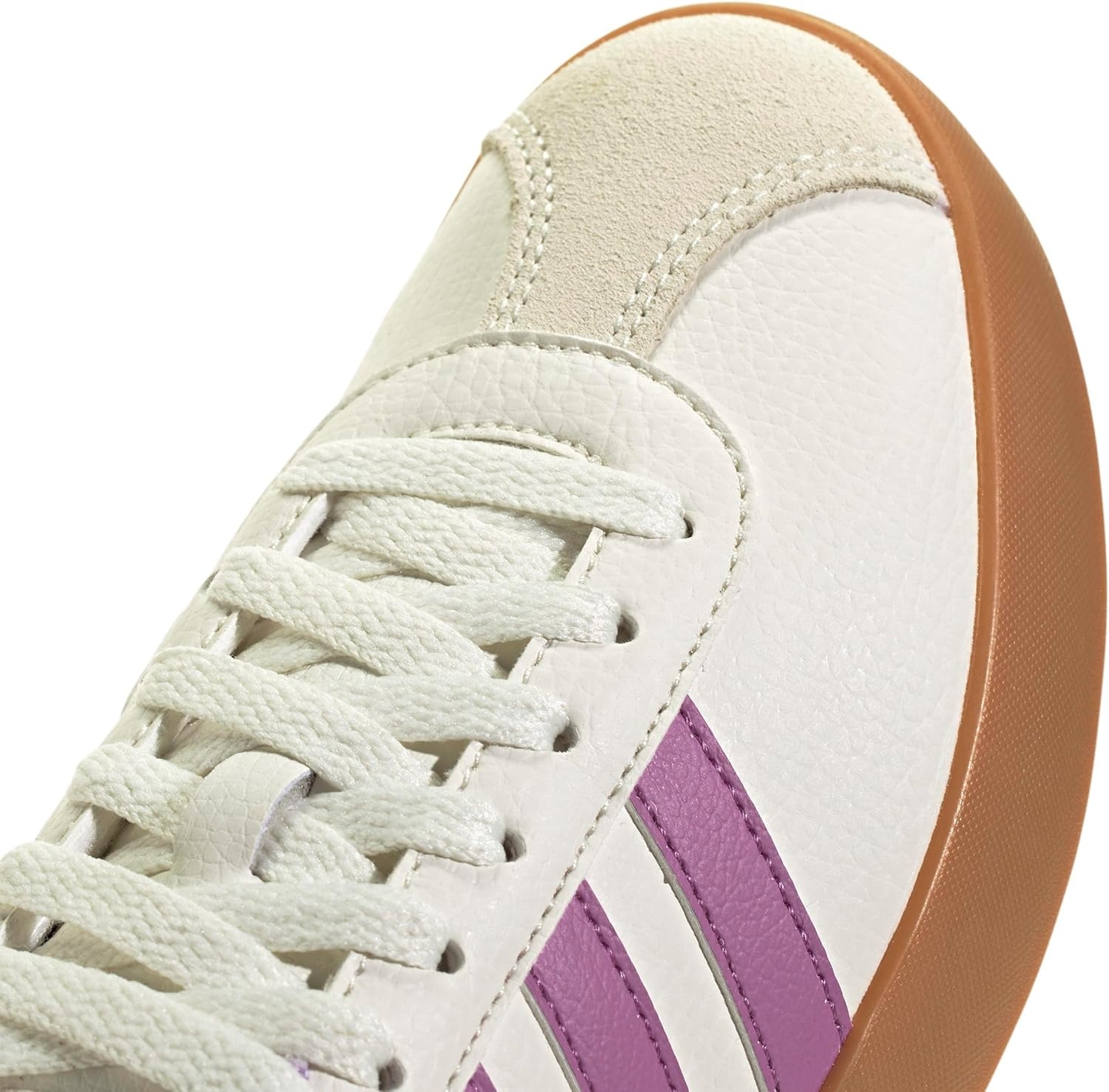 image:imageadidas Womens VL Court 30 SneakerWhitePreloved PurplePowder Plum