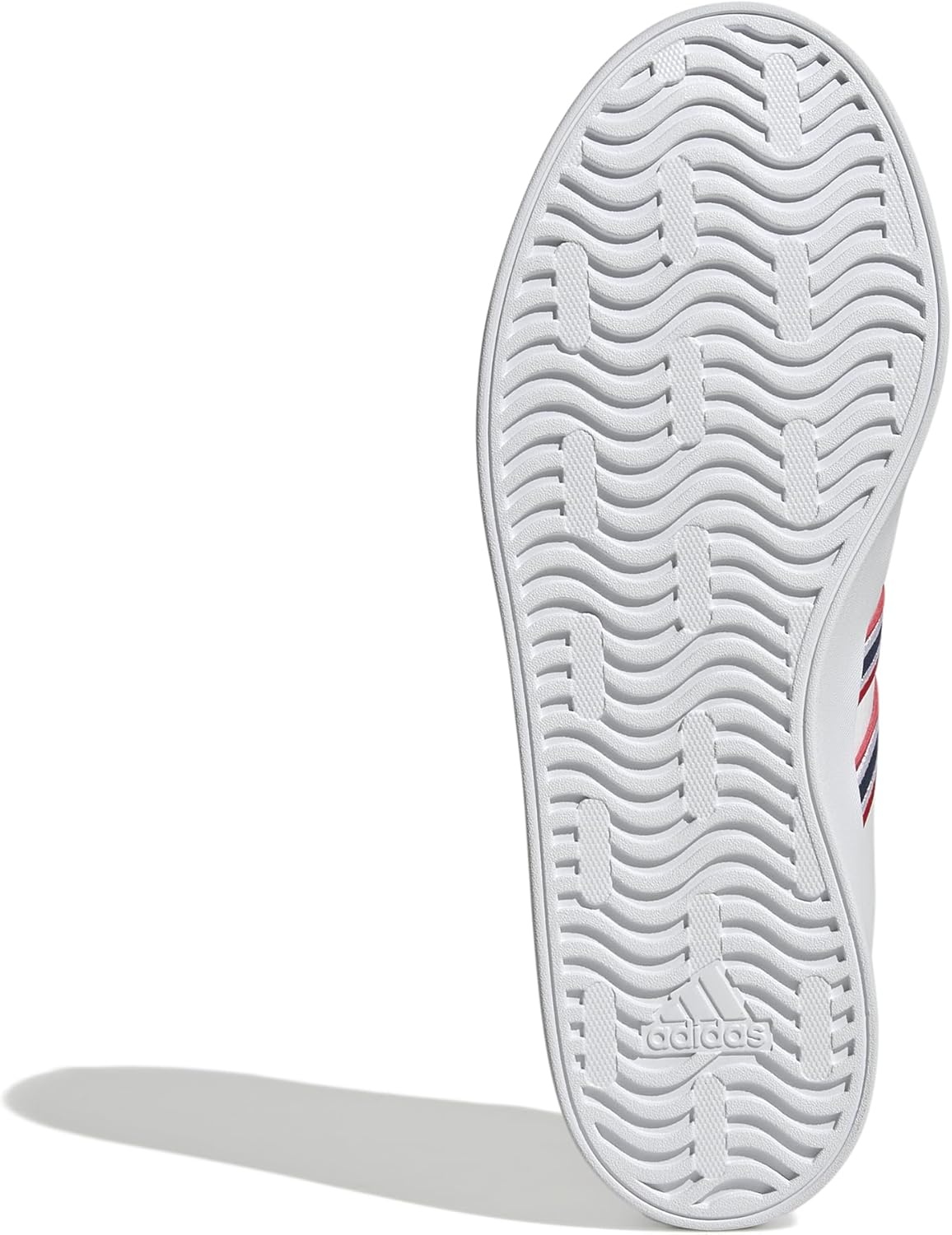 image:imageadidas Womens VL Court 30 SneakerWhiteTeam Navy BlueBetter Scarlet