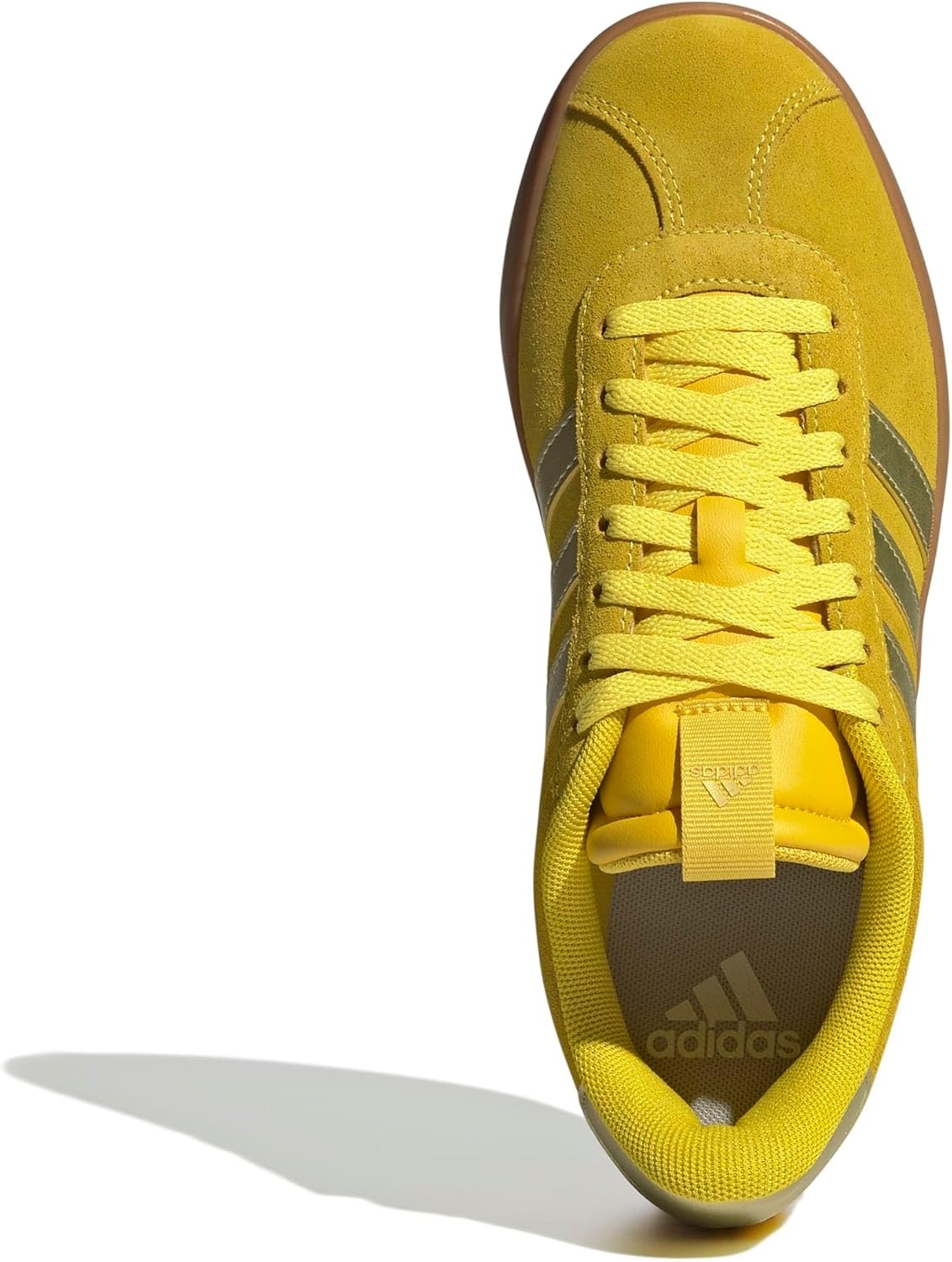 image:imageadidas Womens VL Court 30 SneakerYellowGold MetallicUtility Yellow