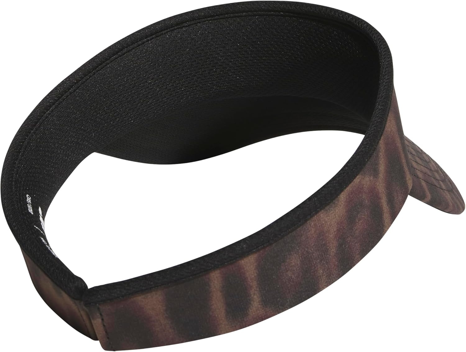image:imageadidas Womens Visor Match Athletic Clipon Sun Hat for Sport amp TrainingEssential Cheetah BlackBlackWhite
