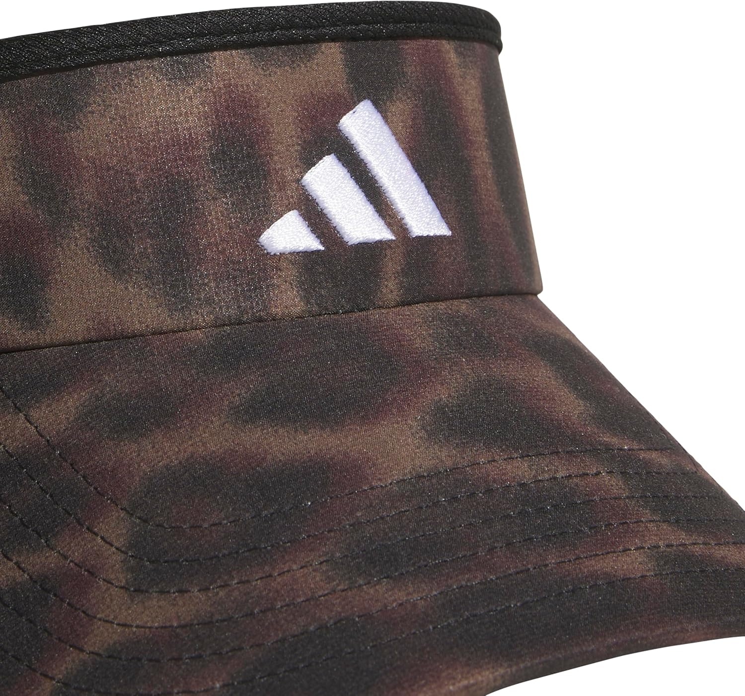 image:imageadidas Womens Visor Match Athletic Clipon Sun Hat for Sport amp TrainingEssential Cheetah BlackBlackWhite