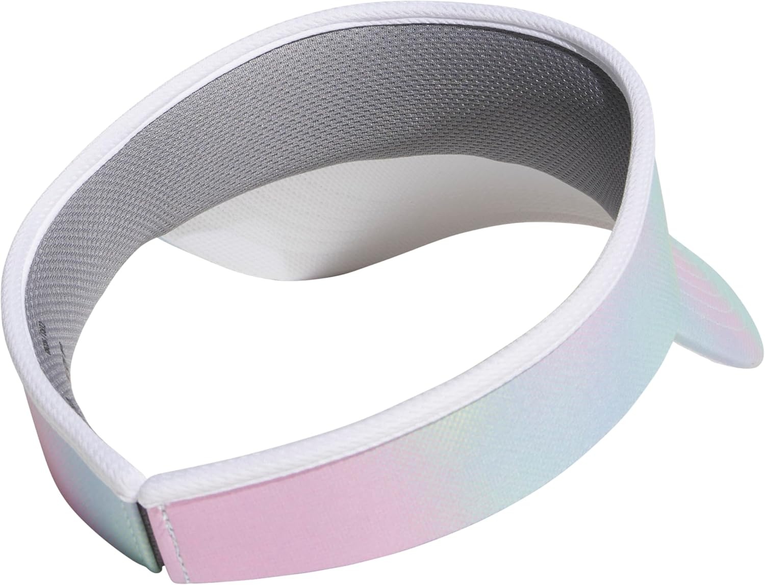 image:imageadidas Womens Visor Match Athletic Clipon Sun Hat for Sport amp TrainingHalftone Gradient Bliss LilacWhite