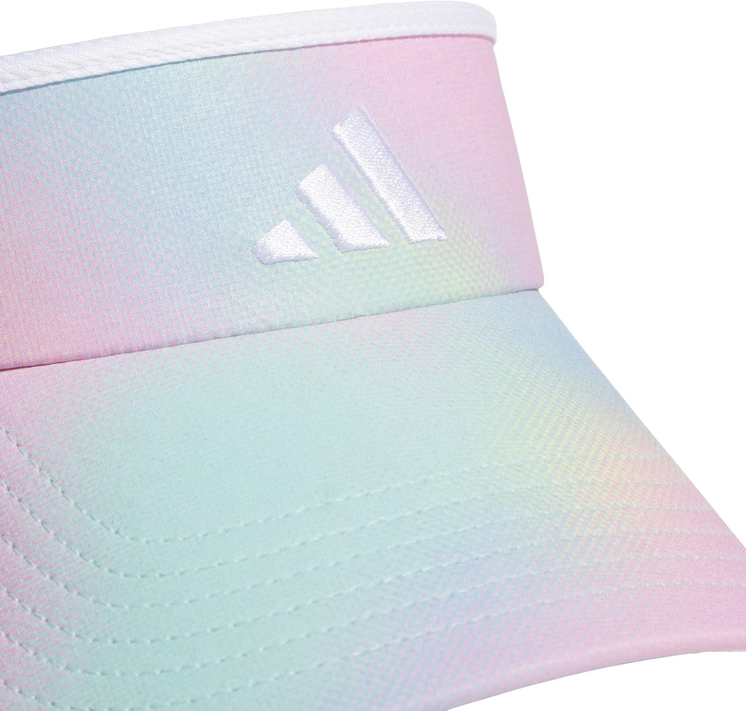 image:imageadidas Womens Visor Match Athletic Clipon Sun Hat for Sport amp TrainingHalftone Gradient Bliss LilacWhite