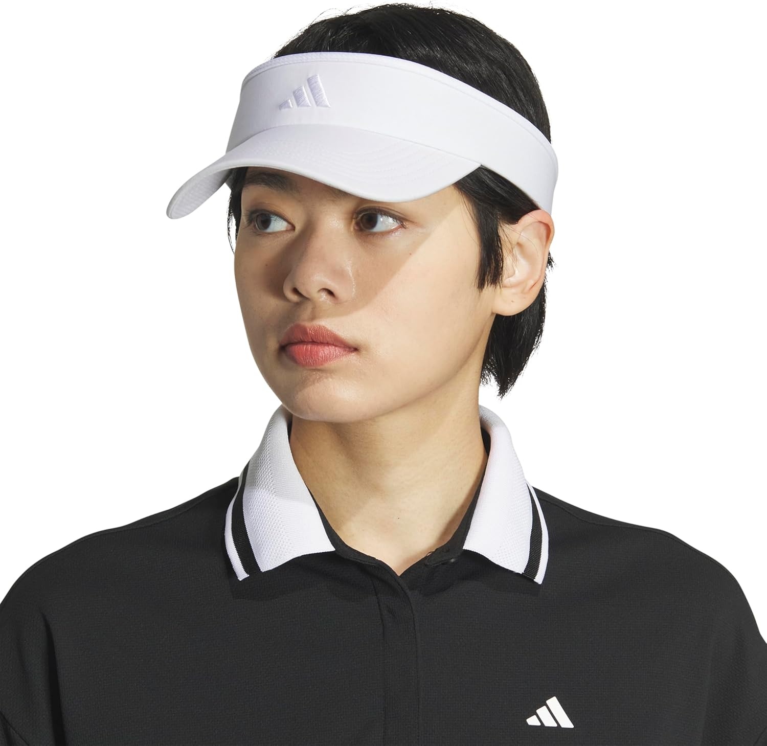 image:imageadidas Womens Visor Match Athletic Clipon Sun Hat for Sport amp TrainingWhite