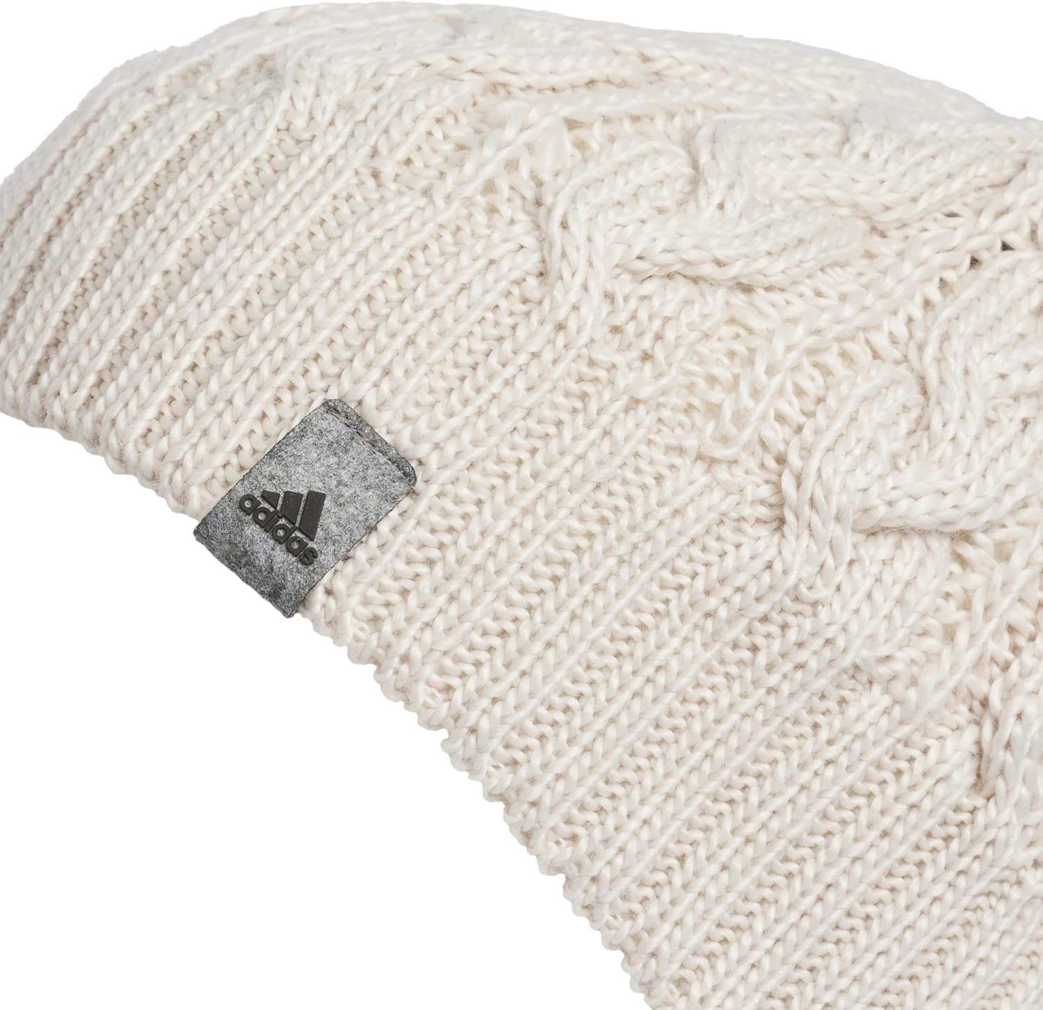 image:imageadidas Womens Whittier Beanie Cuffless Knit Winter Hat3Alumina Beige