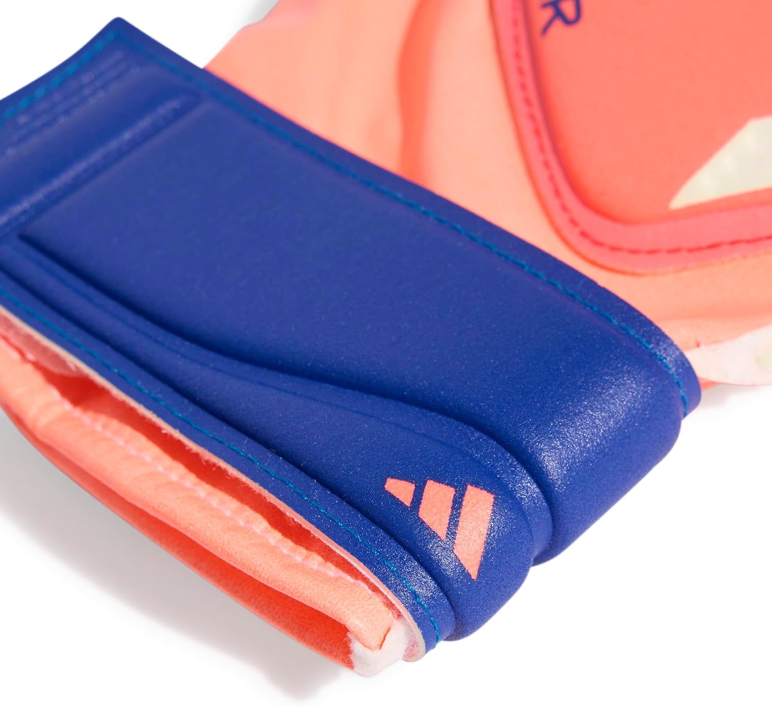 image:imageadidas adidas Unisex Soccer Goalie GlovesSignal CoralWhiteLucid Blue