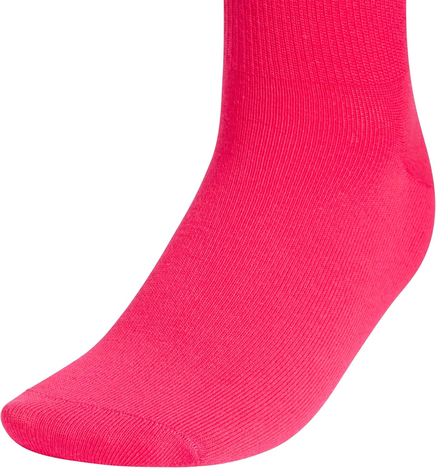 image:imageadidas womens Luxe High Quarter Sock 3 Pairs Script LogoPower PinkCrystal Linen BeigeWhite