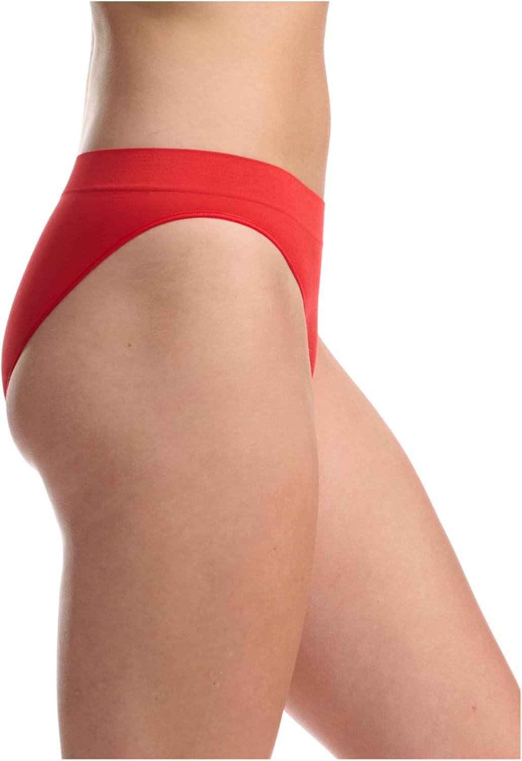 image:imageadidas womens Seamless Bikini Underwear MultipackBlack With StripesHeather GreyVivid Red