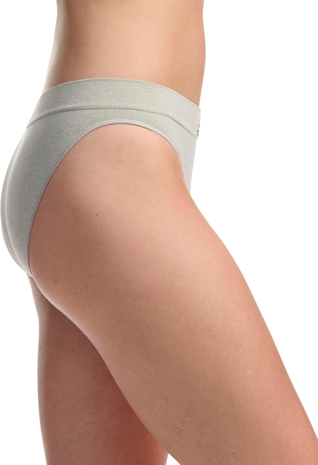 image:imageadidas womens Seamless Bikini Underwear MultipackBlue SpottedHeather GreyNight Indigo