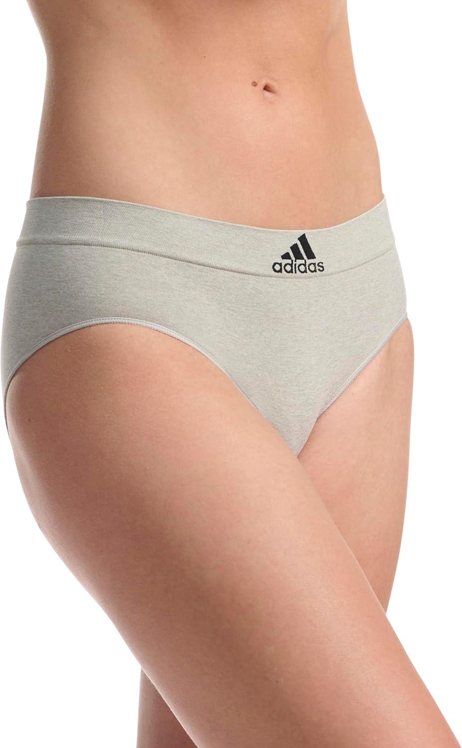 image:imageadidas womens Seamless Brief Panties 3packBlue SpottedHeather GreyNight Indigo