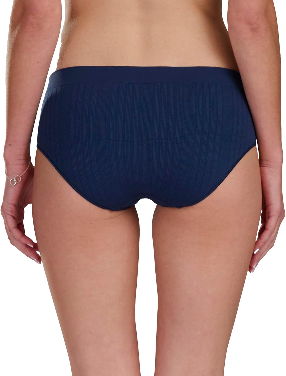 image:imageadidas womens Seamless Brief Panties 3packNight Indigo RibbedLucid Pink ScallopWonder Taupe