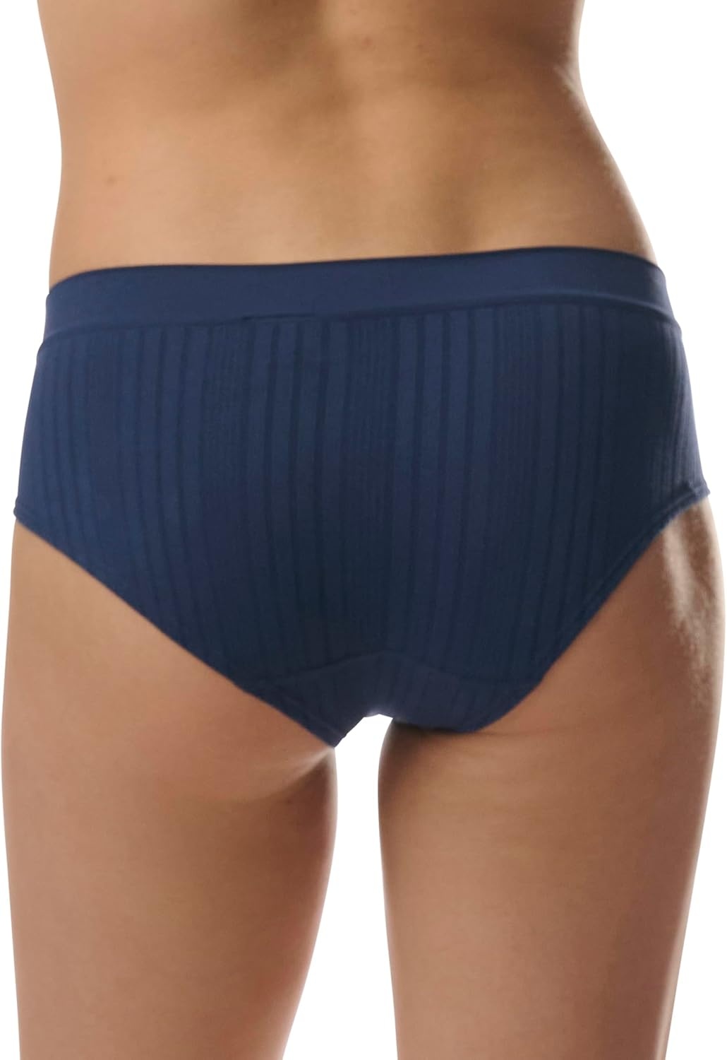 image:imageadidas womens Seamless Hipster Underwear 3 PackBlack RibbedHeather GreyLucid PinkNight Indigo RibbedLucid PinkWonder Taupe