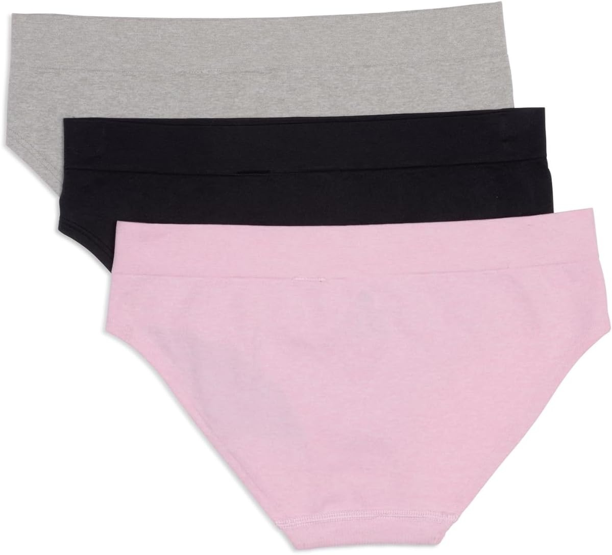 image:imageadidas womens Seamless Hipster Underwear 3 PackPink HeatherBlackHeather Grey