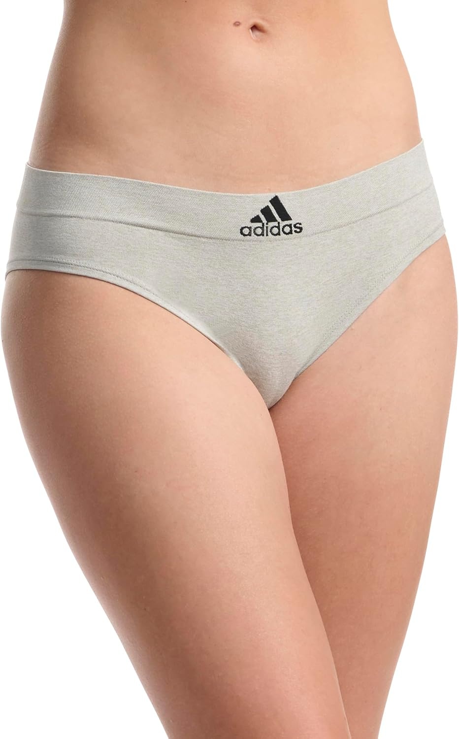 image:imageadidas womens Seamless Hipster Underwear 3 PackPink SnakeHeather GreyBlack