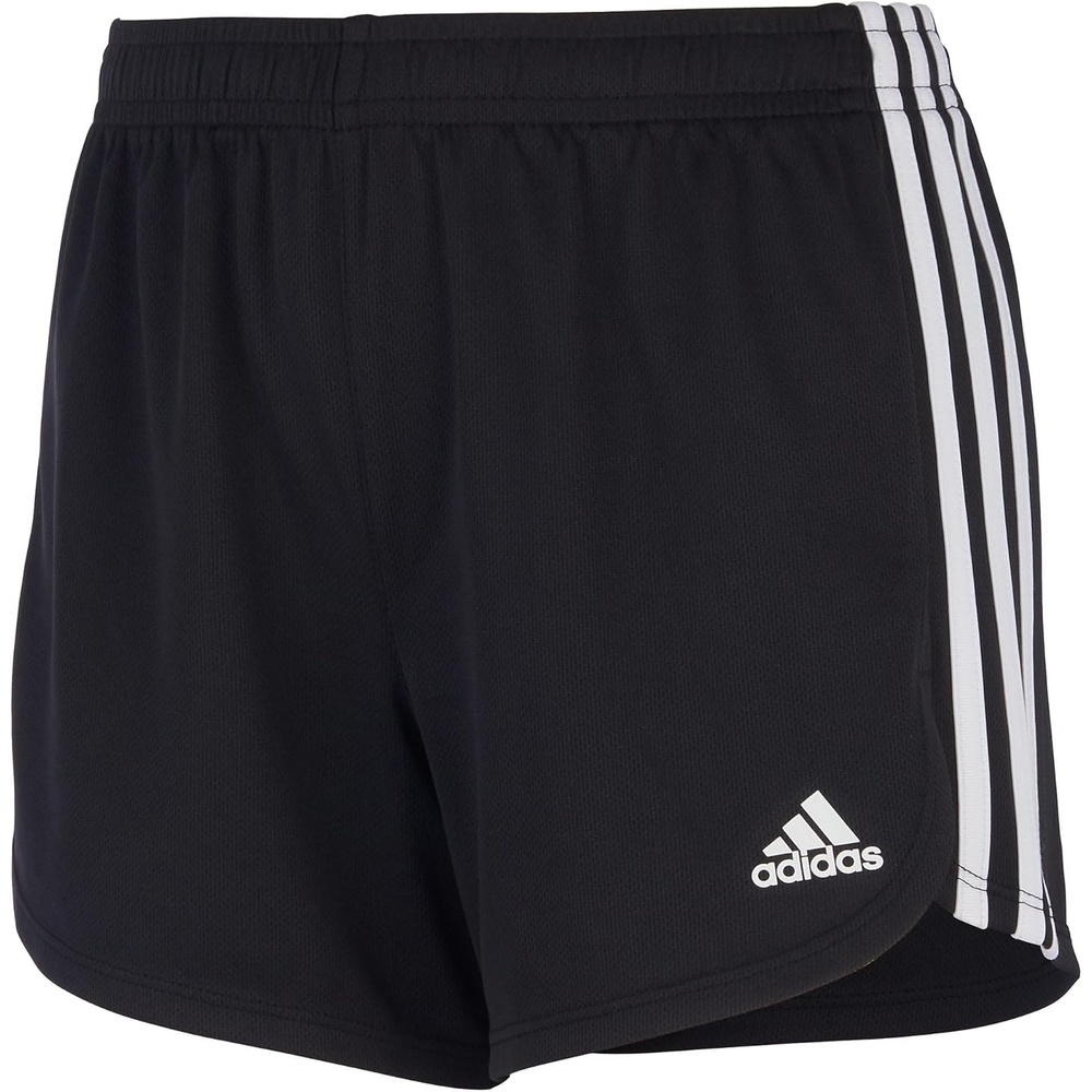 image:imageAdidas Girls 3Stripes Mesh ShortsAdi Black