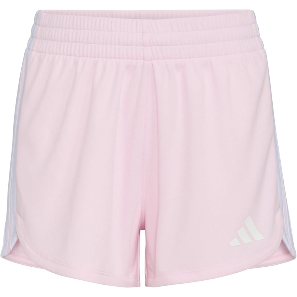 image:imageAdidas Girls 3Stripes Mesh ShortsClear Pink Adi
