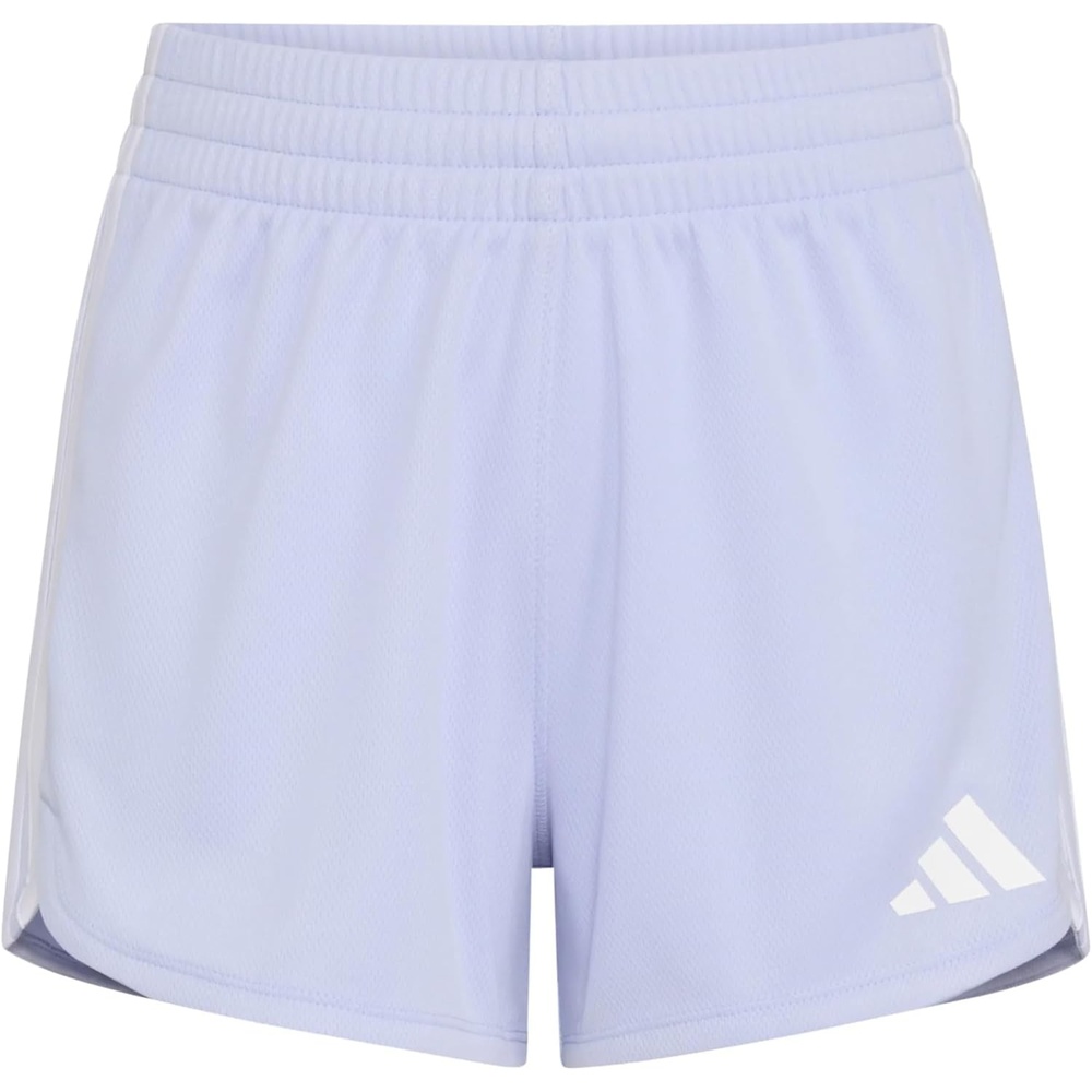 image:imageAdidas Girls 3Stripes Mesh ShortsViolet Tone Purple
