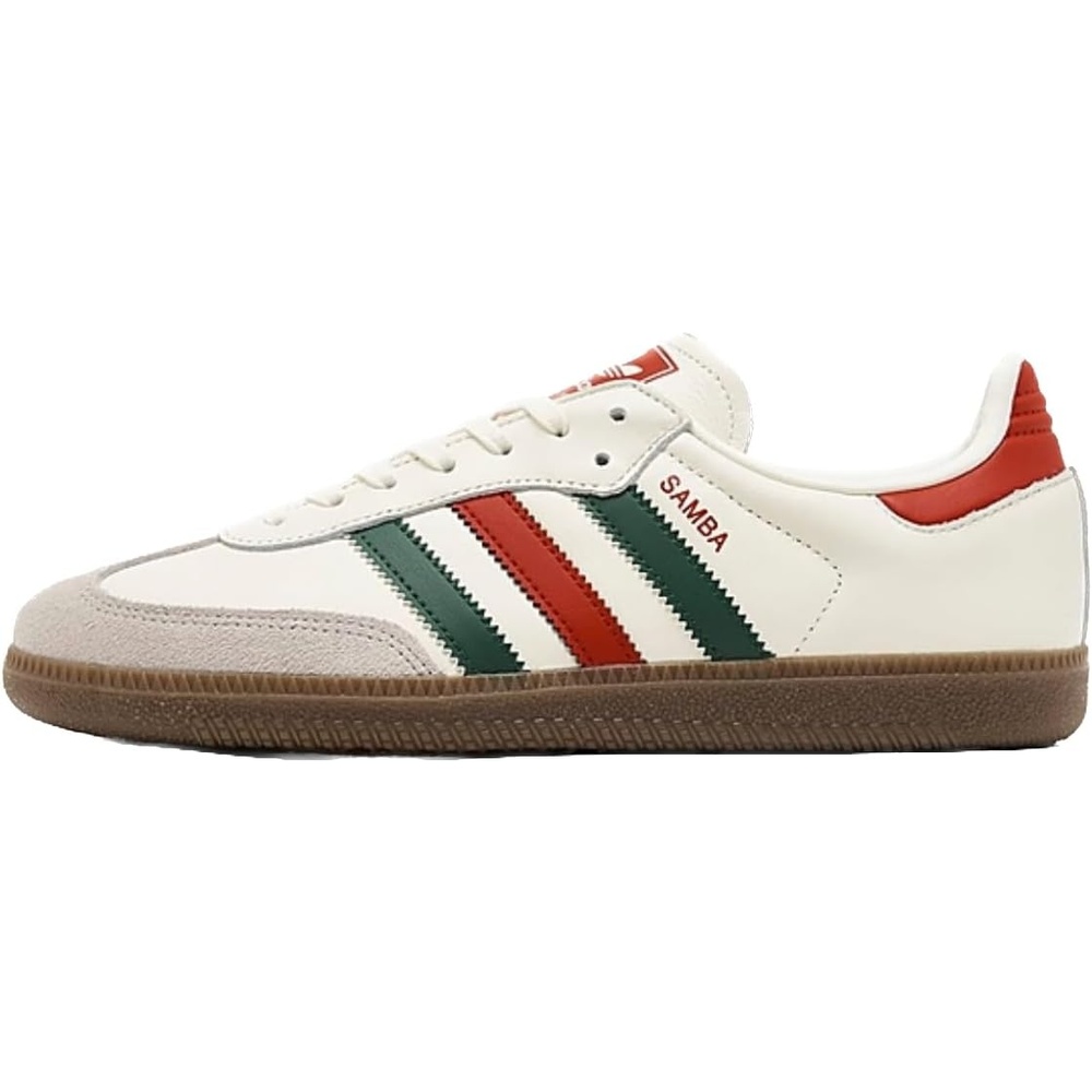 image:imageAdidas Samba OG Big Kid SneakersWhiteGreenRed