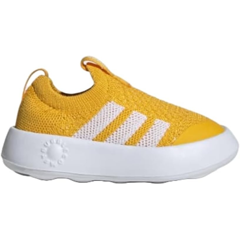 image:imageAdidas UnisexChild Bubblecomfy Sportswear Shoes ToddlerCrew YellowWhiteBlack