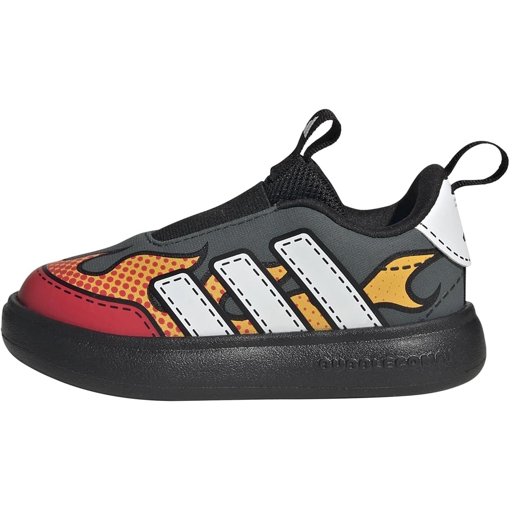 image:imageAdidas UnisexChild Bubblecomfy Sportswear Shoes ToddlerGreyWhiteLucid Red