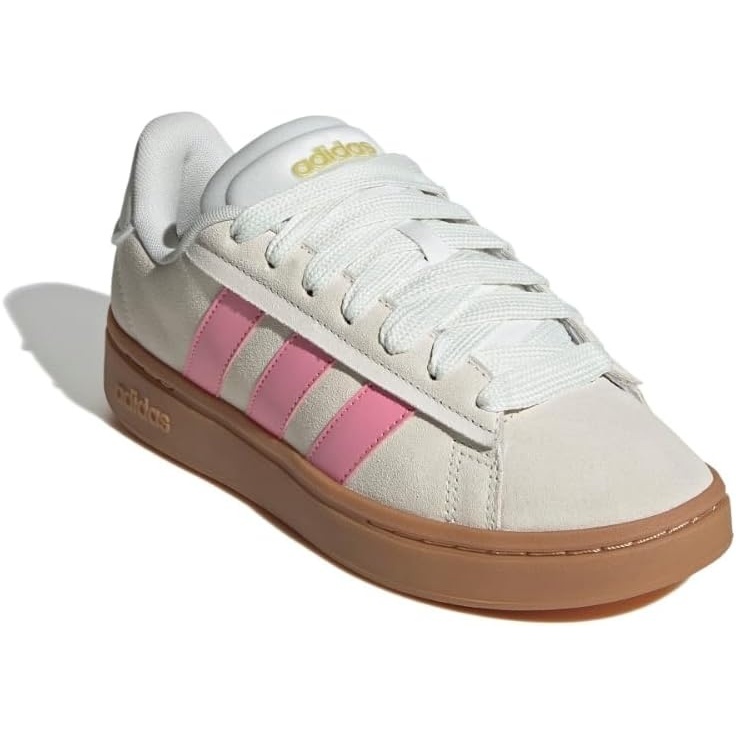 image:imageAdidas Womens Grand Court Alpha 00sOff WhiteBliss PinkGold Metallic