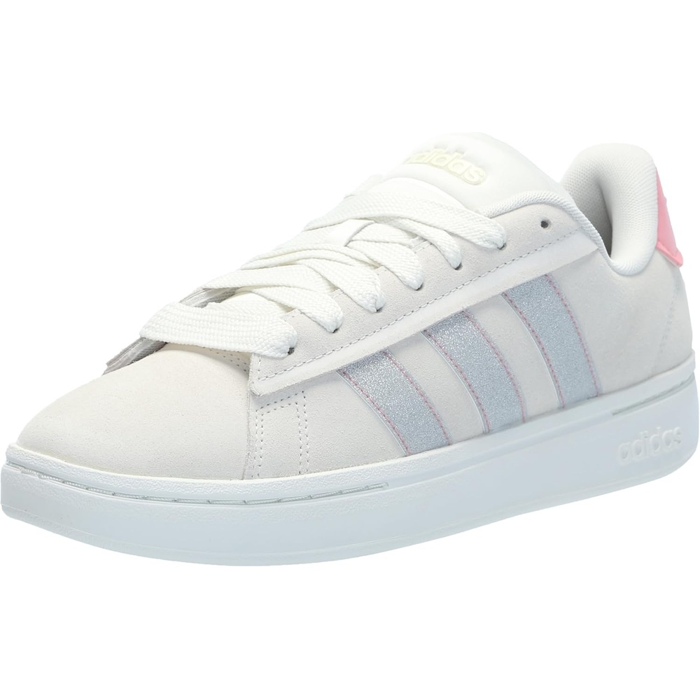 image:imageAdidas Womens Grand Court Alpha 00sOff WhiteSilver MetallicSemi Pink Spark