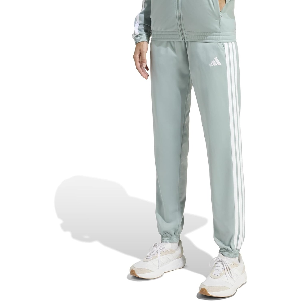 image:imageAdidas Womens Tricot 3Stripes Track PantsWonder Sage