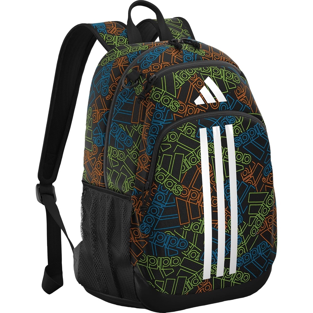 image:imageOriginator Small Backpack for men and women athletic book bag with laptop sleeveOutline Bos Toss BlackBlackWhite