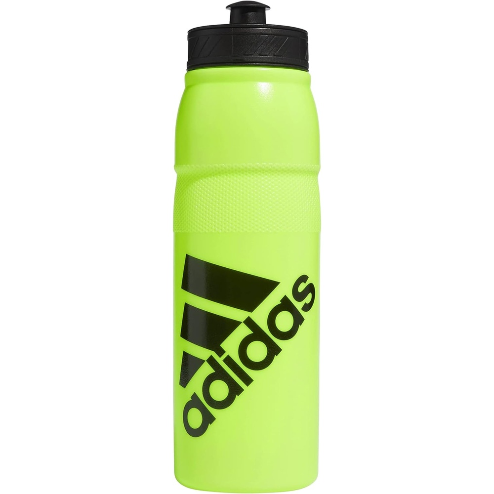 image:imageadidas 750 ML 28 oz Stadium Refillable Plastic Sport Water BottleSignal GreenBlack