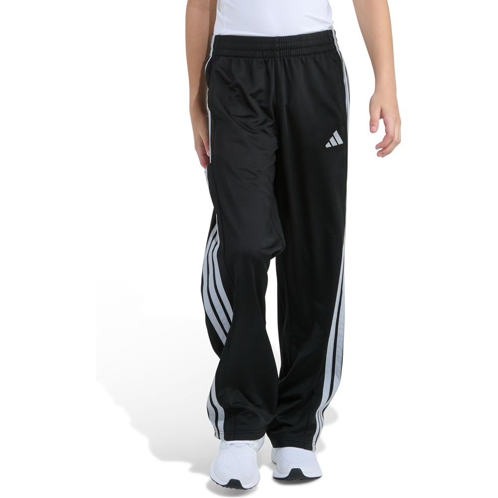 image:imageadidas Boys Elastic Waistband 3Stripe Sport PantBlack With Grey