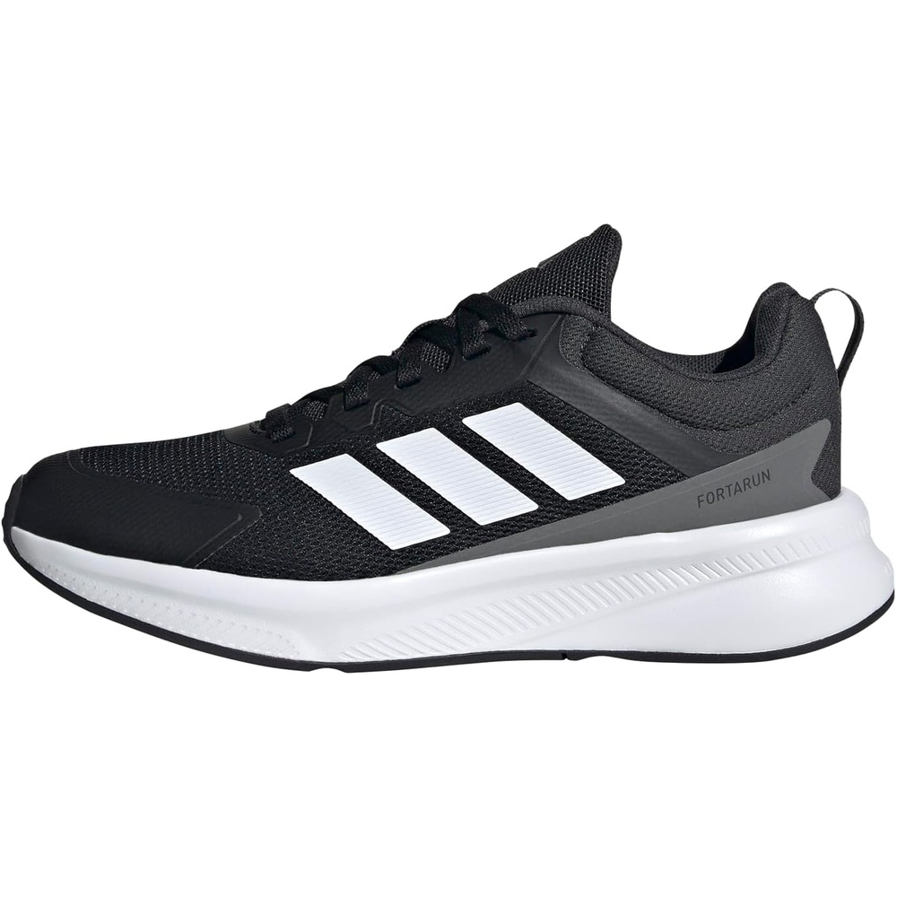 image:imageadidas Kids Fortarun 40 Little KidBlackWhiteCarbon