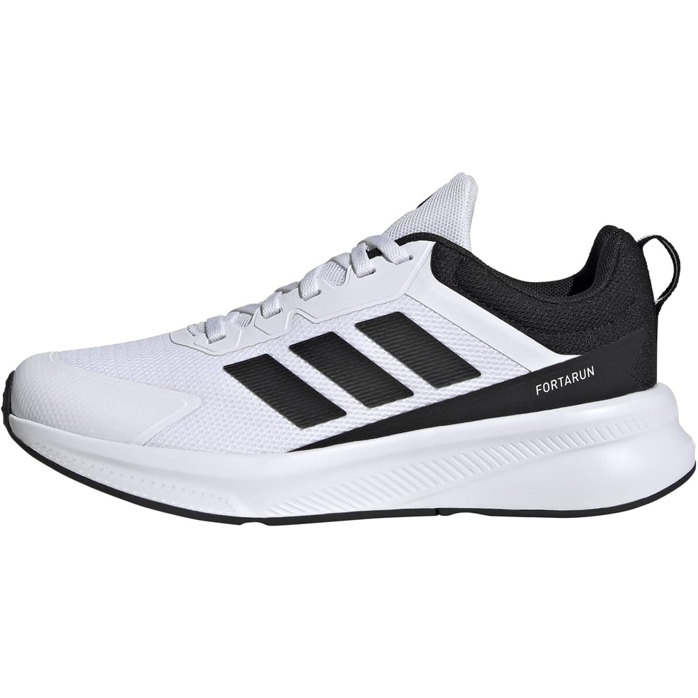 image:imageadidas Kids Fortarun 40 Little KidWhiteBlackWhite
