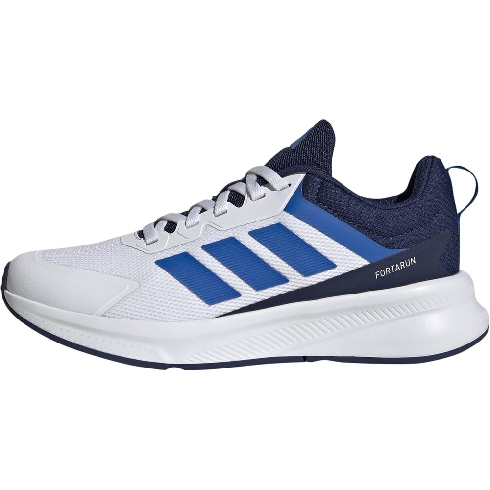 image:imageadidas Kids Fortarun 40 Little KidWhiteBright RoyalDark Blue
