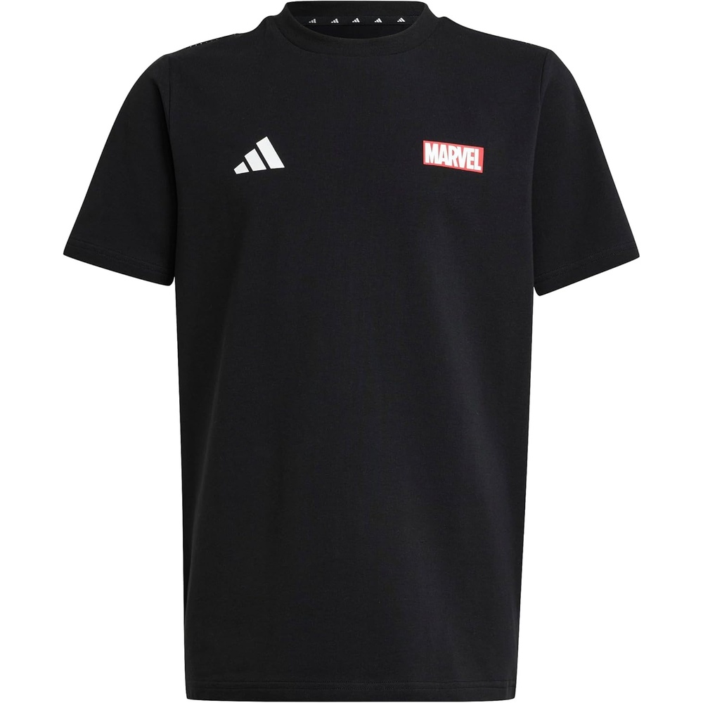 image:imageadidas Kids Marvel Superheroes Graphic TShirtBlackWhite