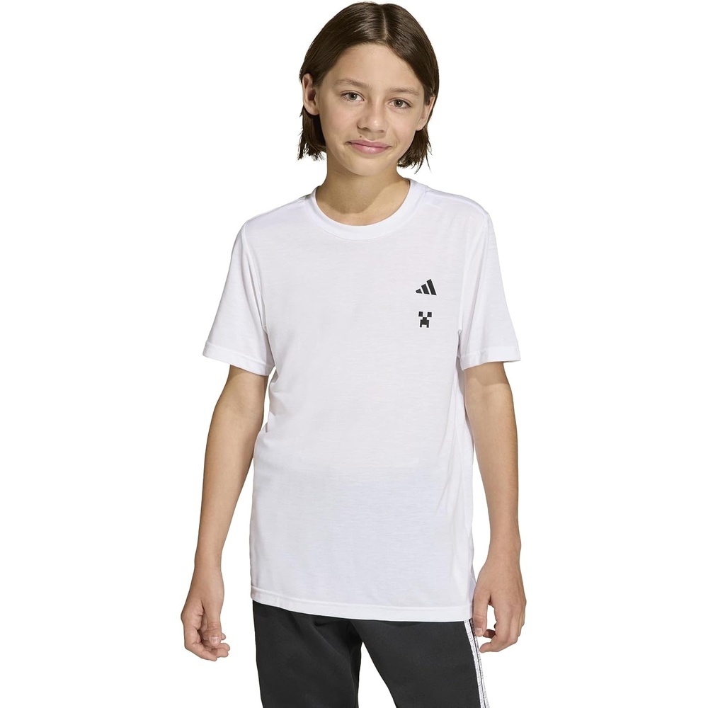 image:imageadidas Kids Minecraft Training TShirtWhite